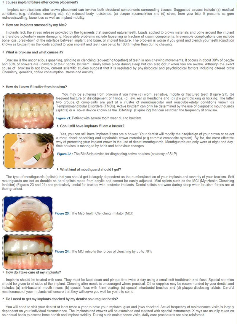 Implant protection